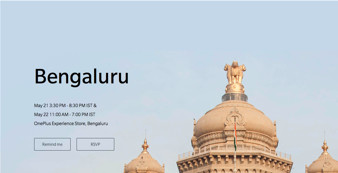 Bengaluru One plus 6 Launch event