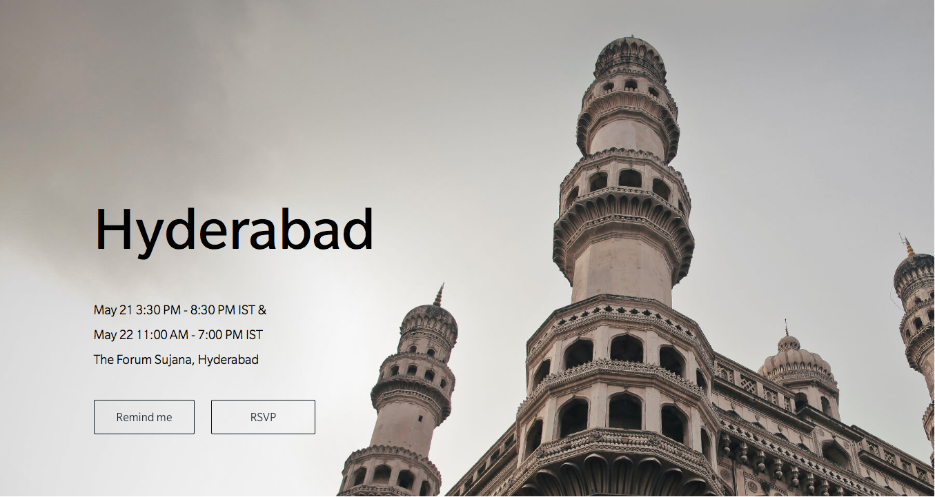 Hyderabad One plus 6 launch event